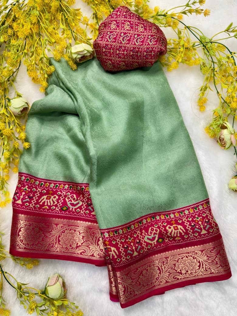 marsh melon saree