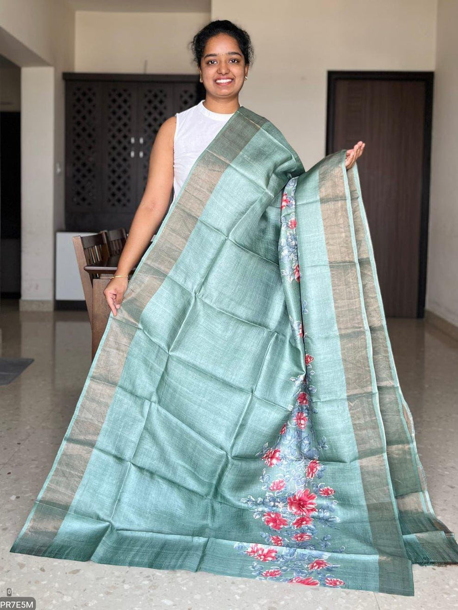 Tussar Silk Saree
