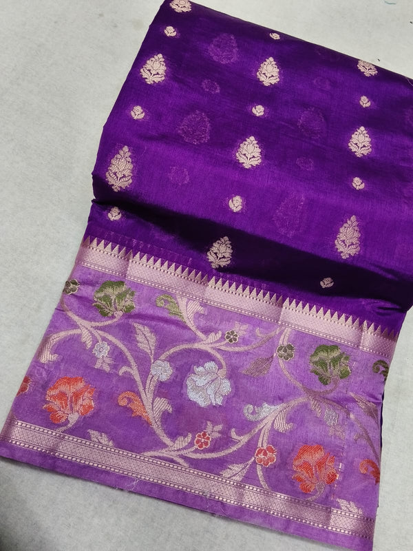 Green mango silk benaras