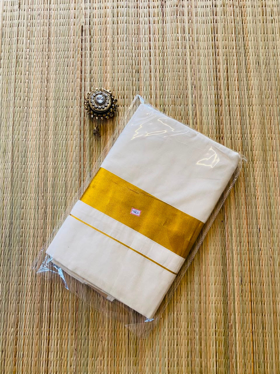 medium border kerala saree