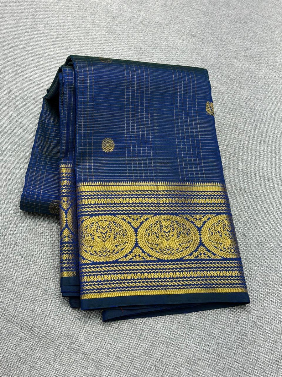 Pure Handloom Kanchipuram Silk Saree 1
