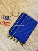 Go/traditional.soft cottan checks saree