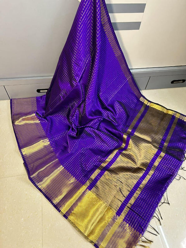 Party wear semi Kanchivaram sarees
