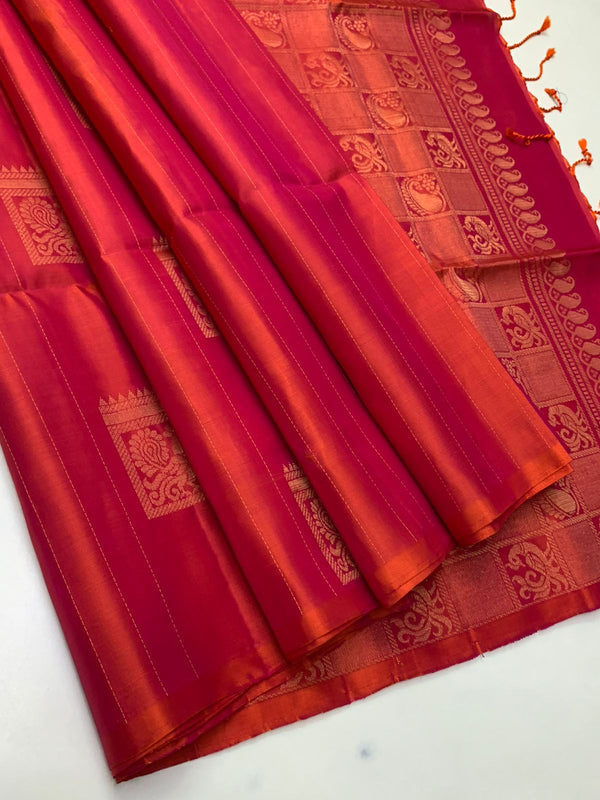 Pure handloom  borderless  silk sarees