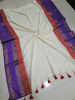 Trendy Mul cotton saree.