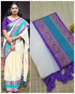 Trendy Mul cotton saree.