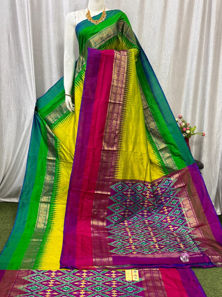 Pochampally Ikkat Silk Sarees