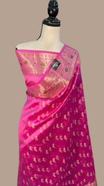 viscos Mina border buti weaving Saree