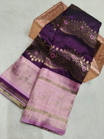 Beautiful Semi Kanchi with full zari waving.