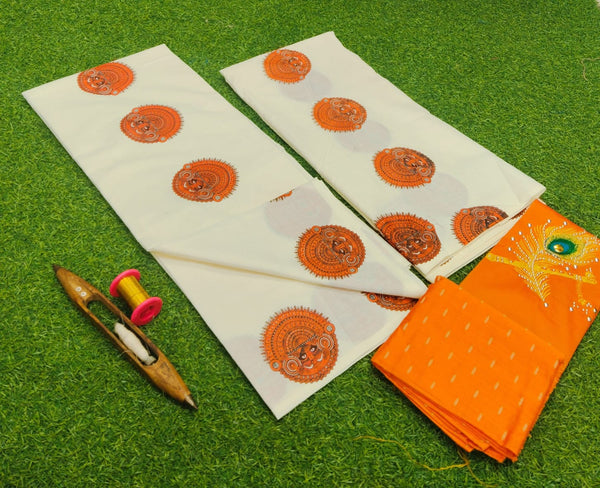 Kerala set mund - Onam collections