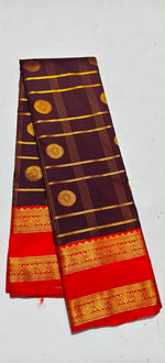 Semi kanchi silk sarees premium quality..