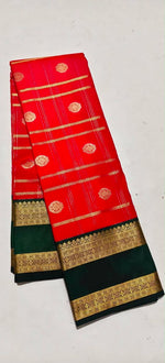 Semi kanchi silk sarees premium quality..