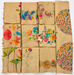 Tamara and floral designs from onam collections. With simple maggam work and embroidery.