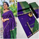 Elegant and classy , cotton saree with small border