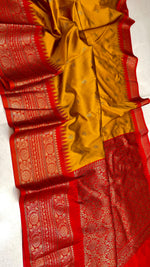 Benarasi semi soft silk sarees.