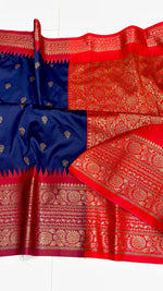 Benarasi semi soft silk sarees.