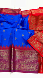 Benarasi semi soft silk sarees.