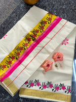 onam series, kerala saree mul cotton