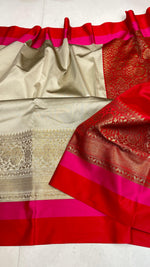 Benarasi semi soft silk sarees.