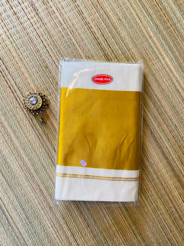 wide border kerala saree