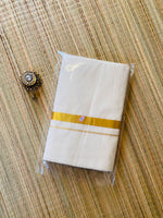 thin border kerala saree